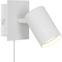 Nordlux Frida væglampe - hvid, justerbar spot