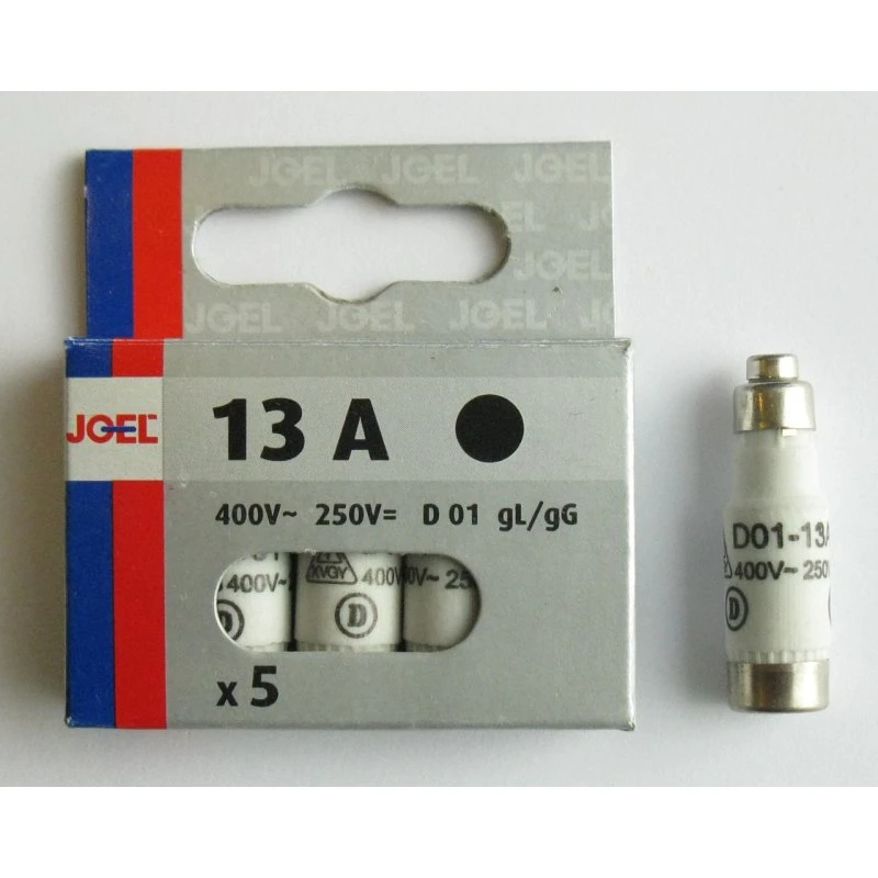 JO-EL Neozed D01 sikring 13A 5 stk.
