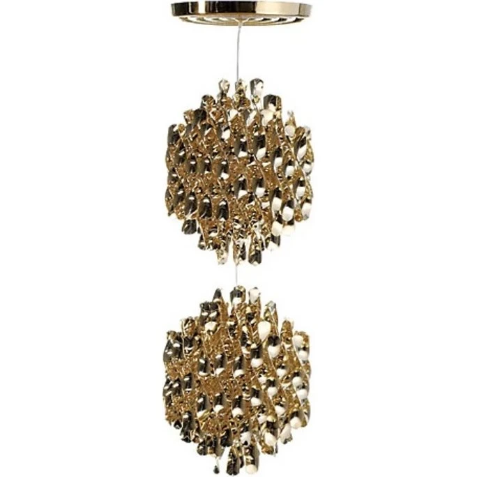 Verner Panton Spiral SP2 Pendel - Guld