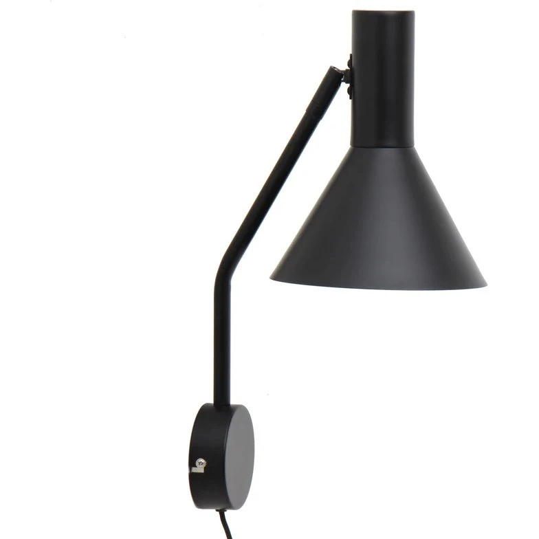 FRANDSEN Lyss væglampe, mat sort