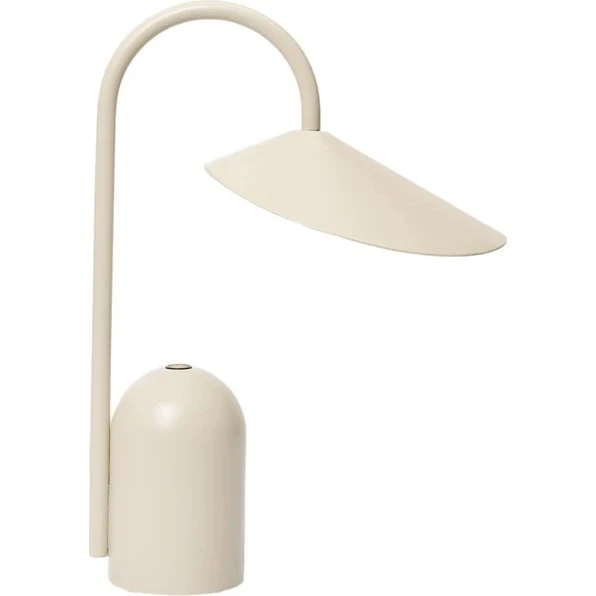 Ferm Living Arum Portable bordlampe – Cashmere (IP44)
