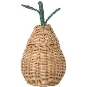 ferm LIVING Pear flettet opbevaring, lille
