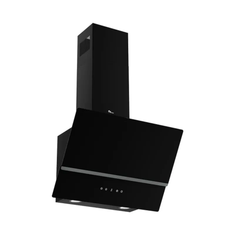 Thermex Glasgow 60 cm skråtstillet emhætte, sort