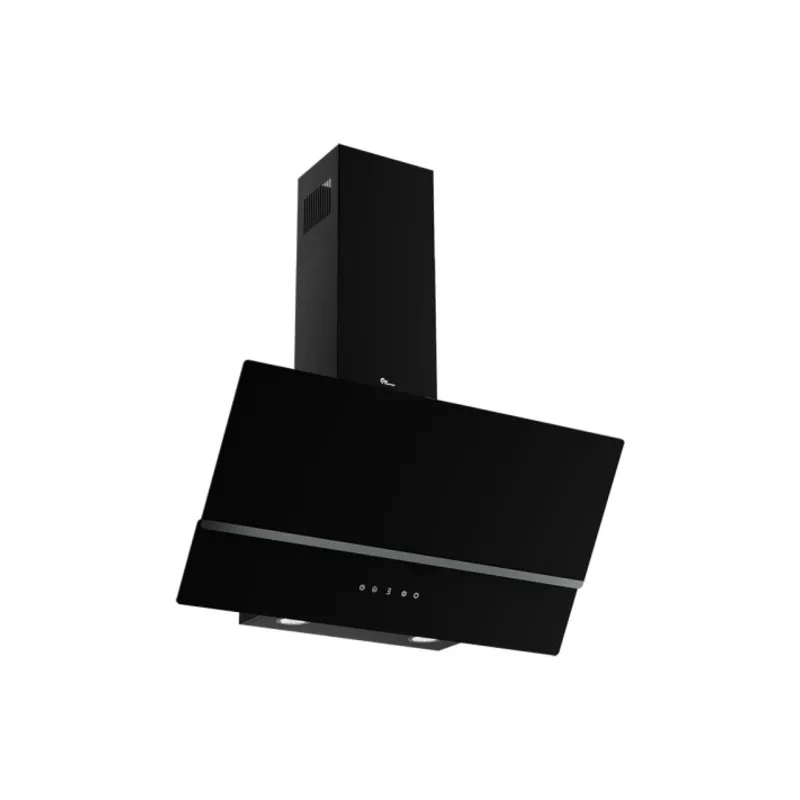 Thermex Glasgow 80 cm skråtstillet emhætte, sort