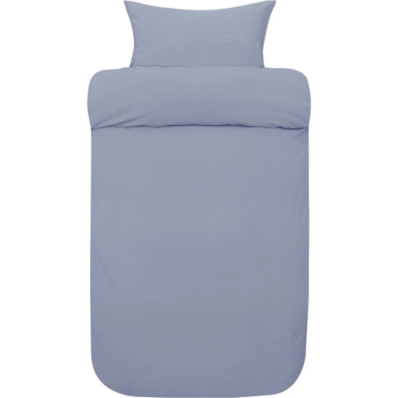 Høie Frøya økologisk sengesæt 140x200 cm - Denim blå