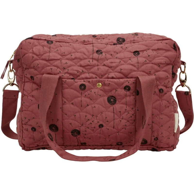 Soft Gallery Nursery Bag Dandelion – Brick Dust (mørk rosa)