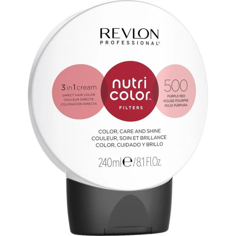 Revlon Nutri Color Creme 500 Purple Red 240 ml