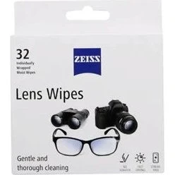 ZEISS Lens Wipes 32 stk – Skånsom skærmrens