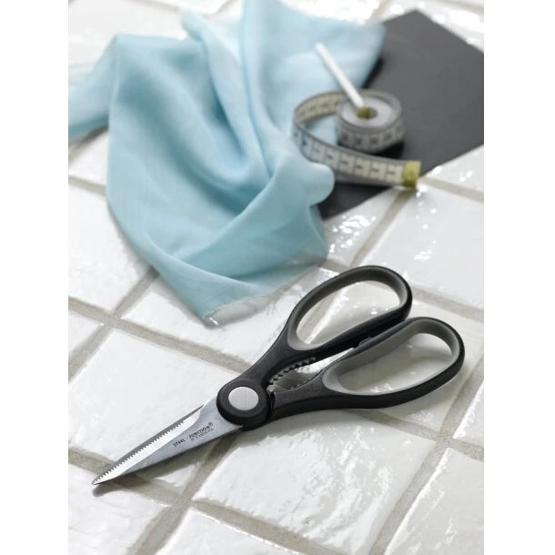 Steel Function Multi-saks 22 cm, rustfrit stål, sort