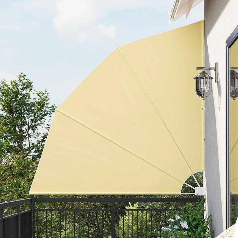 Altanafskærmning Sand 210×210 cm - Polyester