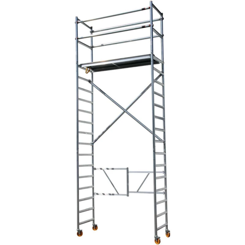 CUSTERS Foldestillads 178x74 cm – 5,8 m arbejdshøjde m/gelænder