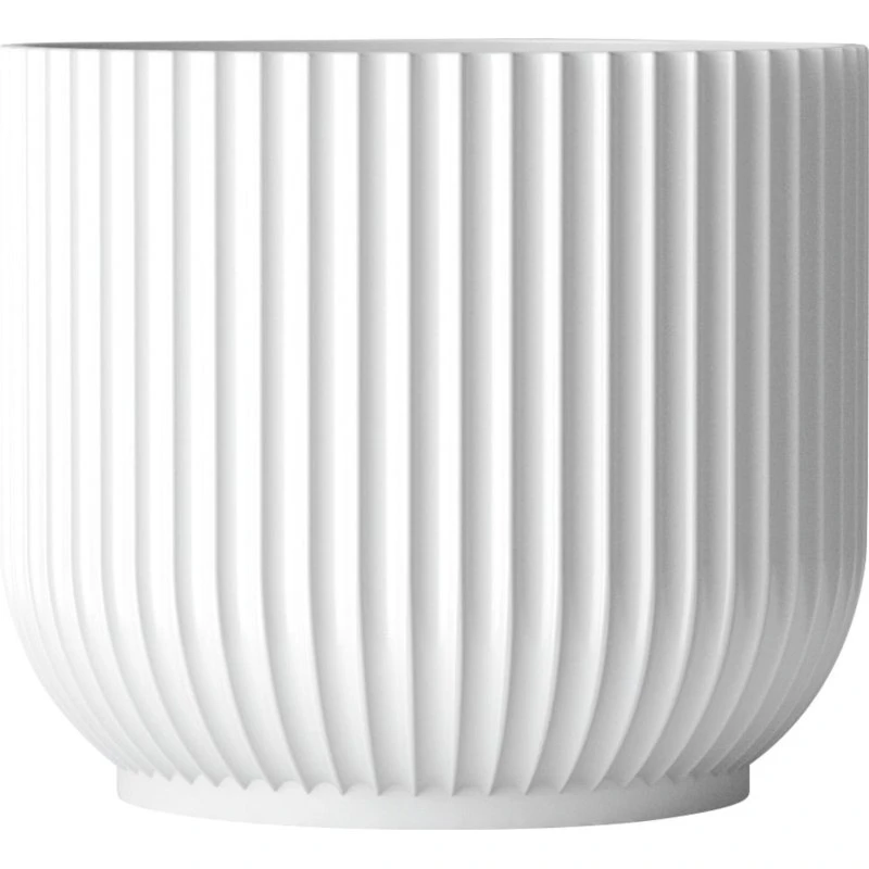 Lyngby Porcelæn Flowerpot urtepotteskjuler, stor Ø18 cm