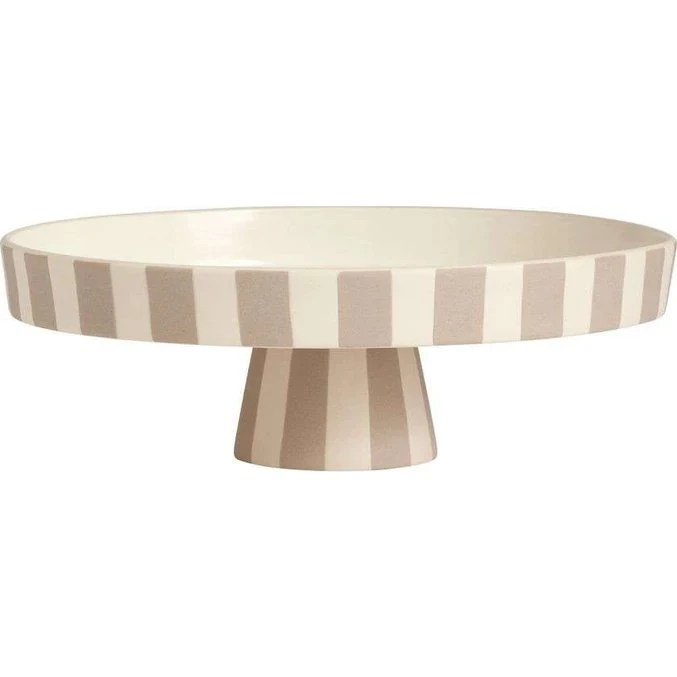 OYOY Toppu serveringsfad large Ø27 cm - Clay