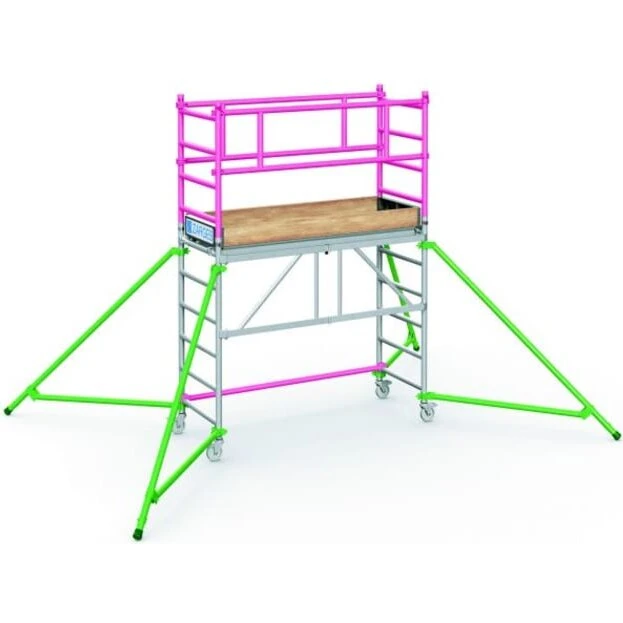 Zarges 4 stk. støtteben til PaxTower 1T (grøn)