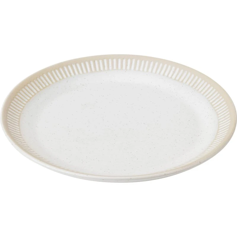 Knabstrup Colorit frokosttallerken Ø22 cm - Sand