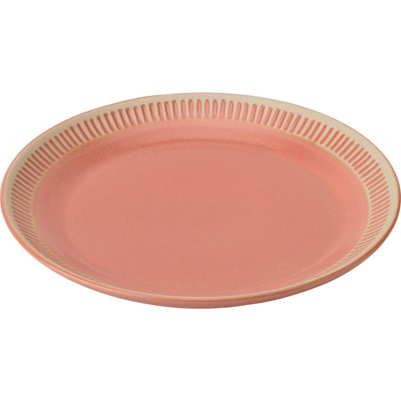 Knabstrup Colorit middagstallerken Ø27 cm – Coral