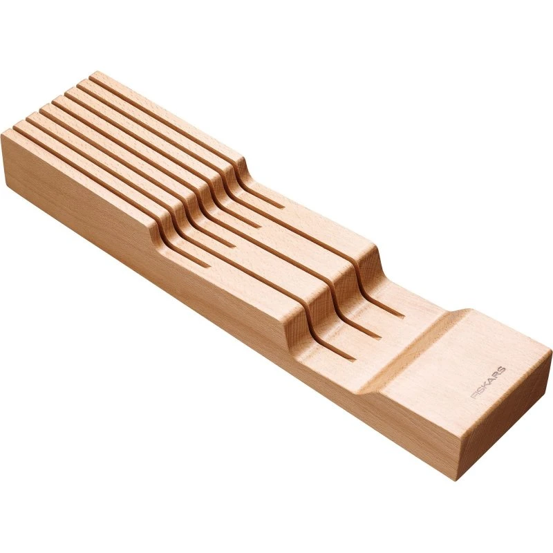 Fiskars skuffeindsats til knive i bøgetræ