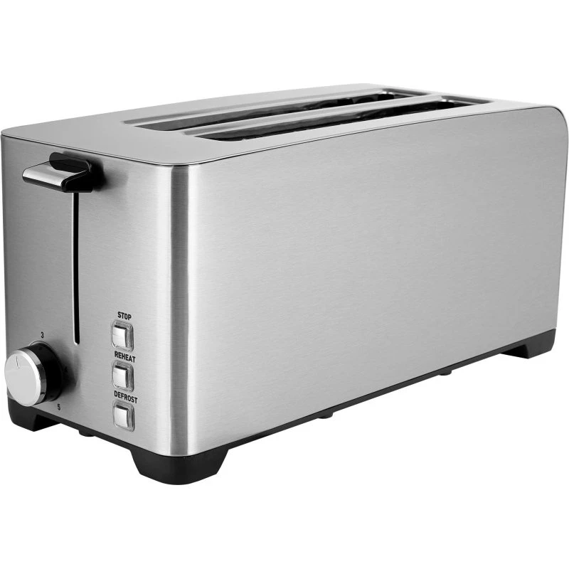 Wilfa TOL-1400S brødrister – 4 skiver, børstet stål