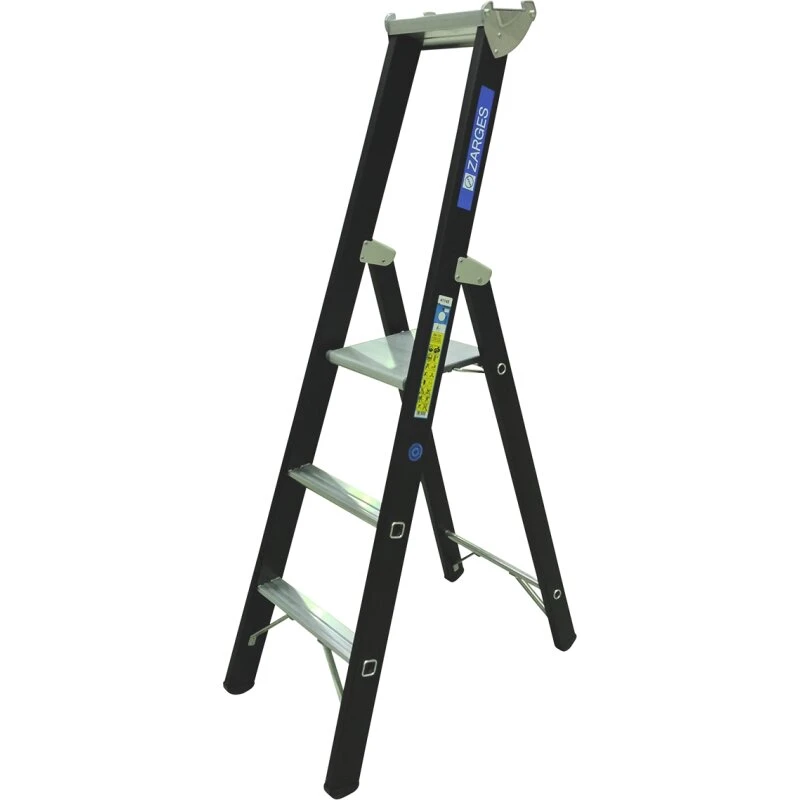 Zarges Trappestige 41145 3 trin (0,8 m) Aluminium