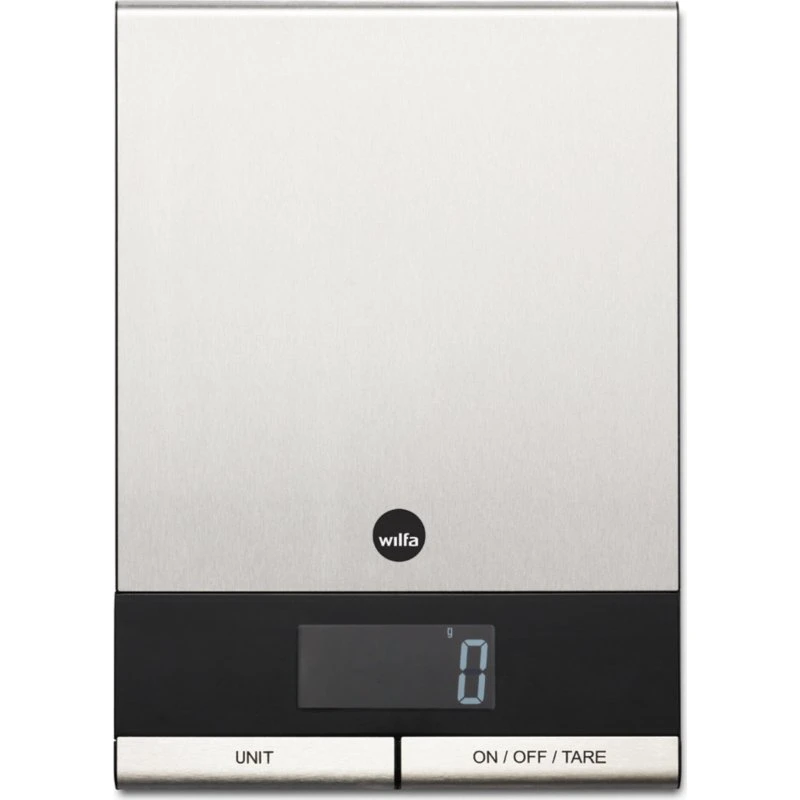 Wilfa KW-4 digital køkkenvægt, rustfrit stål (5 kg)