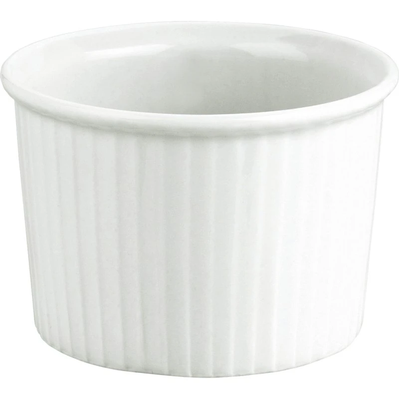 Pillivuyt høj ramekin 21 cl – hvid porcelæn