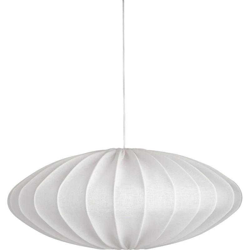 Watt & Veke Ellipse loftlampe 65 cm – hvid hør