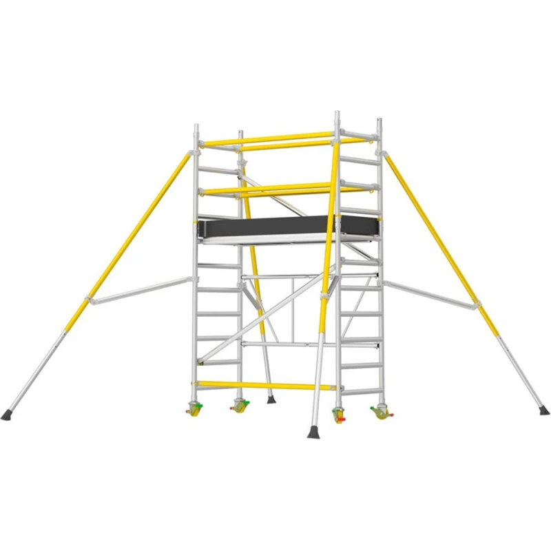 W.steps Håndværkerstillads WFT 750-1,8 m med gelænderpakke
