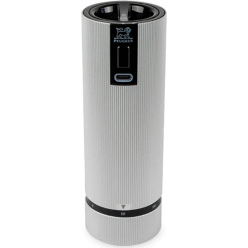 Peugeot Line Z elektrisk saltkværn 15 cm – aluminium