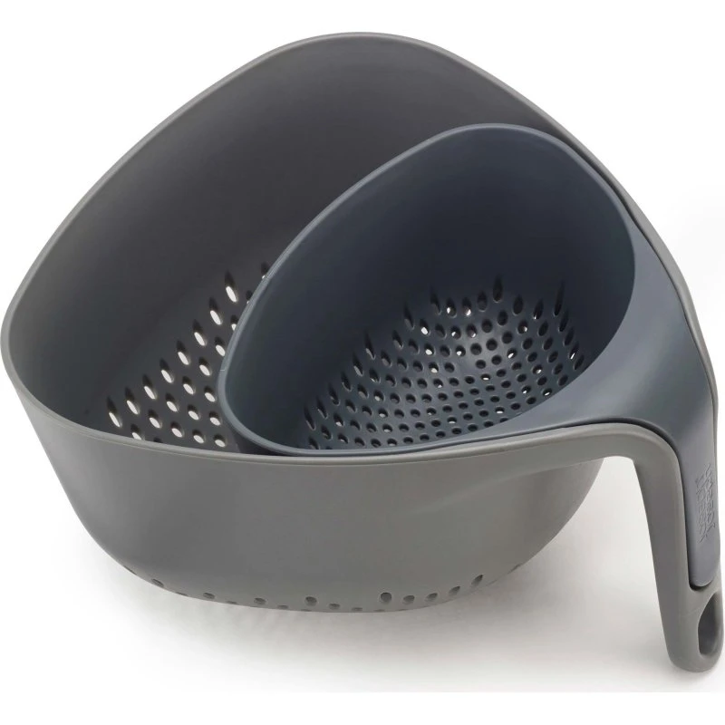 Joseph Joseph Nest dørslag 2 stk – grå, stabelbare