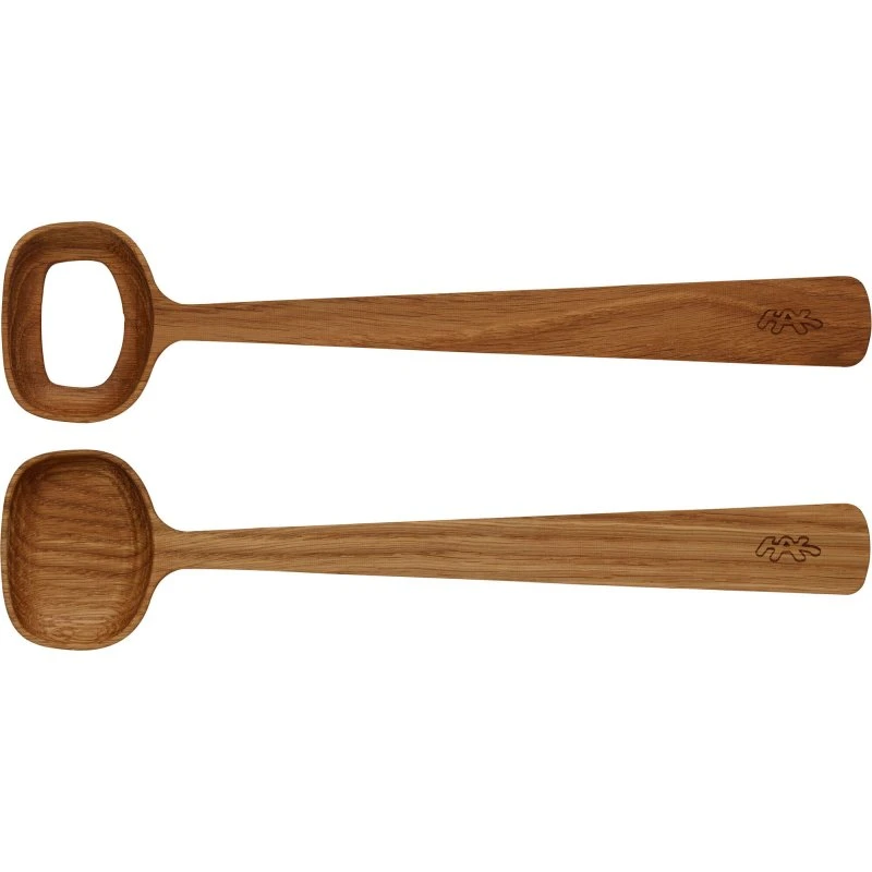 Kähler Hammershøi salatbestik i egetræ (2 stk)