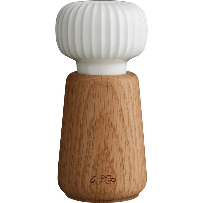 Kähler Hammershøi salt-/peberkværn, hvid 13 cm