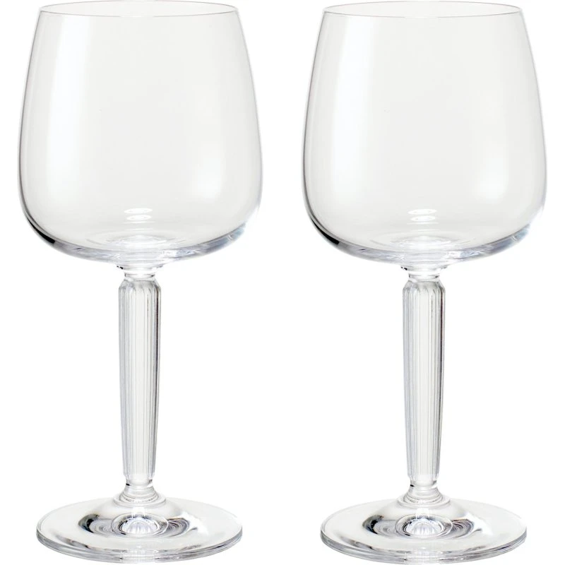 Kähler Hammershøi hvidvinsglas 35 cl, 2 stk - klar