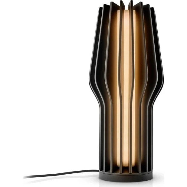 Radiant bærbar LED-lampe 25 cm, sort