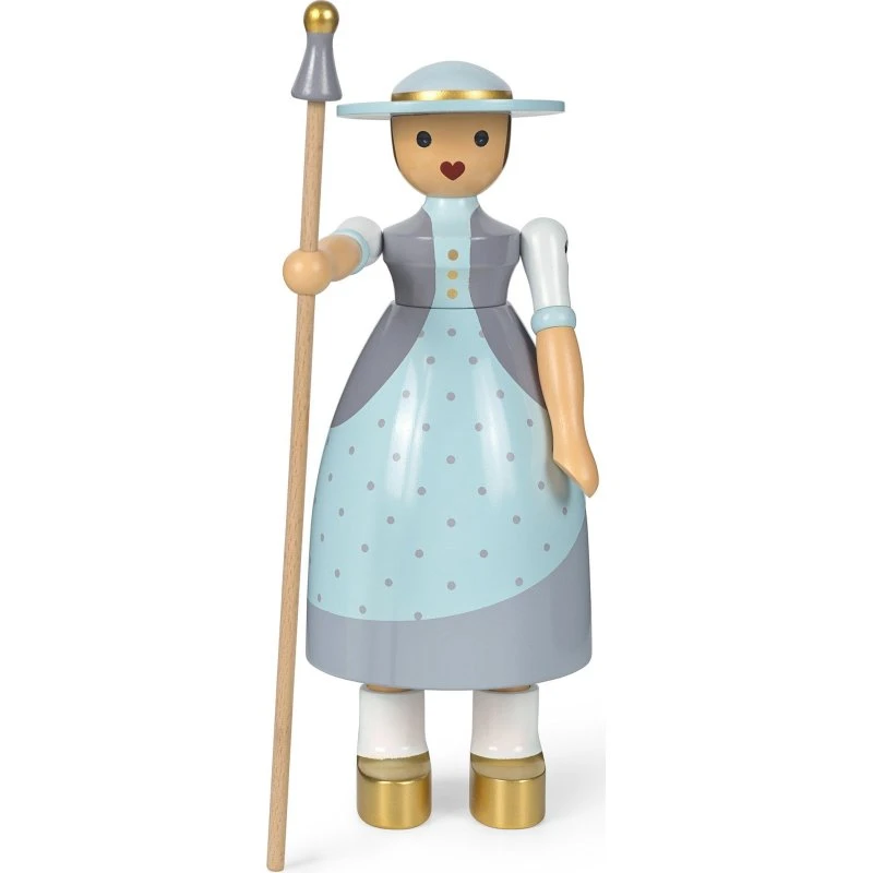 Kay Bojesen Hyrdinde (lyseblå) - bøgetræ