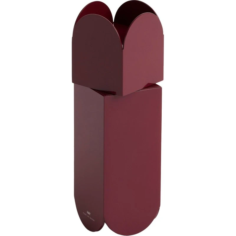 HAY Arcs salt- og peberkværn 17 cm - Burgundy