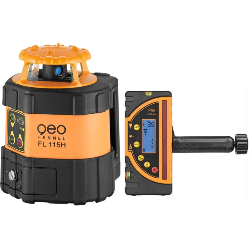 geo-FENNEL FL 115 H rotationslaser med FR 77-MM modtager
