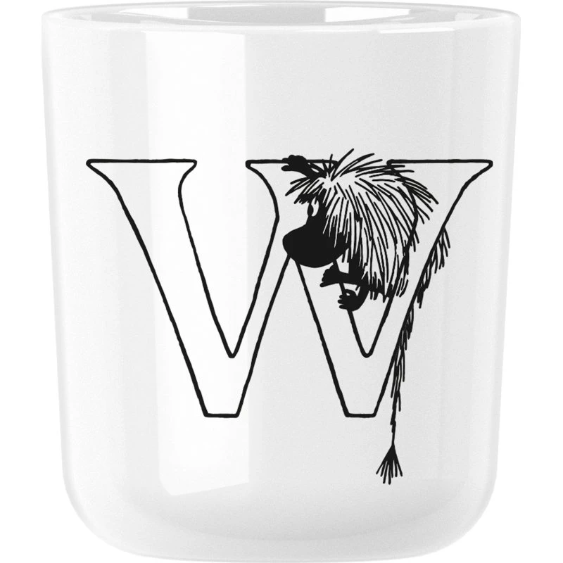 RIG-TIG Mumi ABC krus 0,2 L – Bogstav W