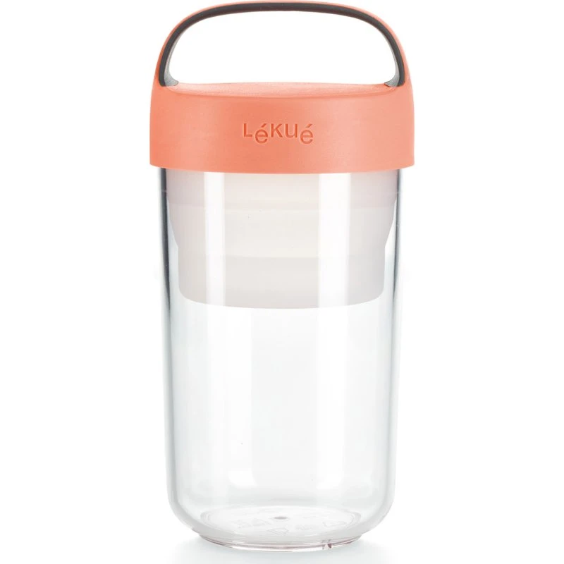 Lékué To Go-beholder 600 ml – koral