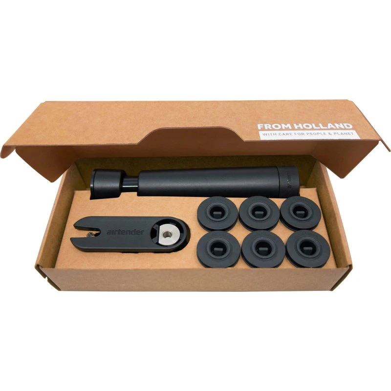 Airtender vakuumforsegler sæt til mad & vin (9 dele)
