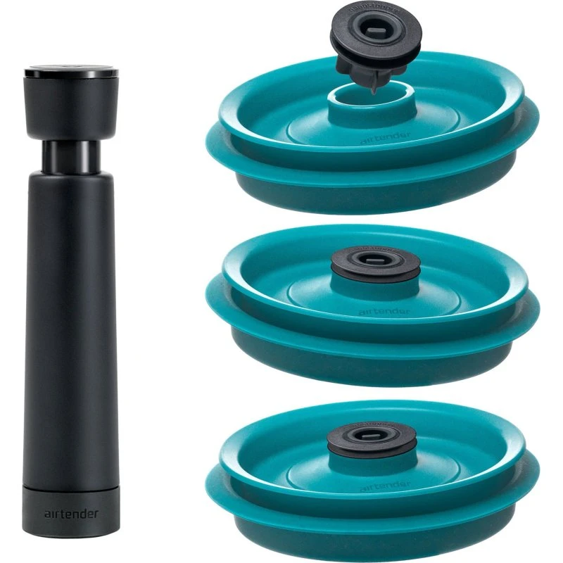 Airtender vakuumsæt 7 dele til Weck-glas