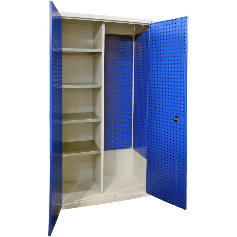 Blika MSG-3 materialeskab 200×100×50 cm, 4 hylder