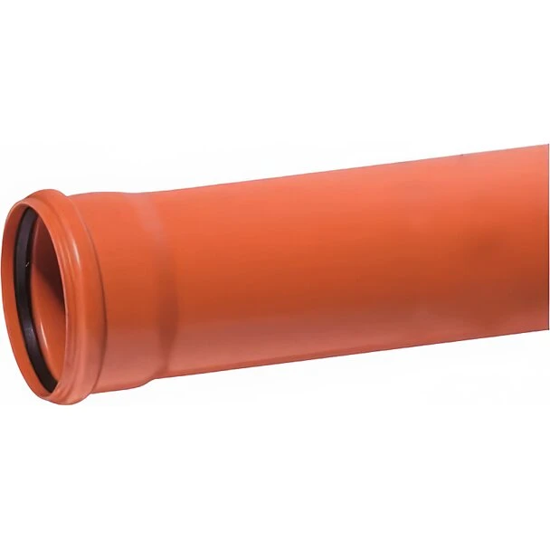 Ostendorf PVC kloakrør 110x1000 mm SN4 EN13476-2