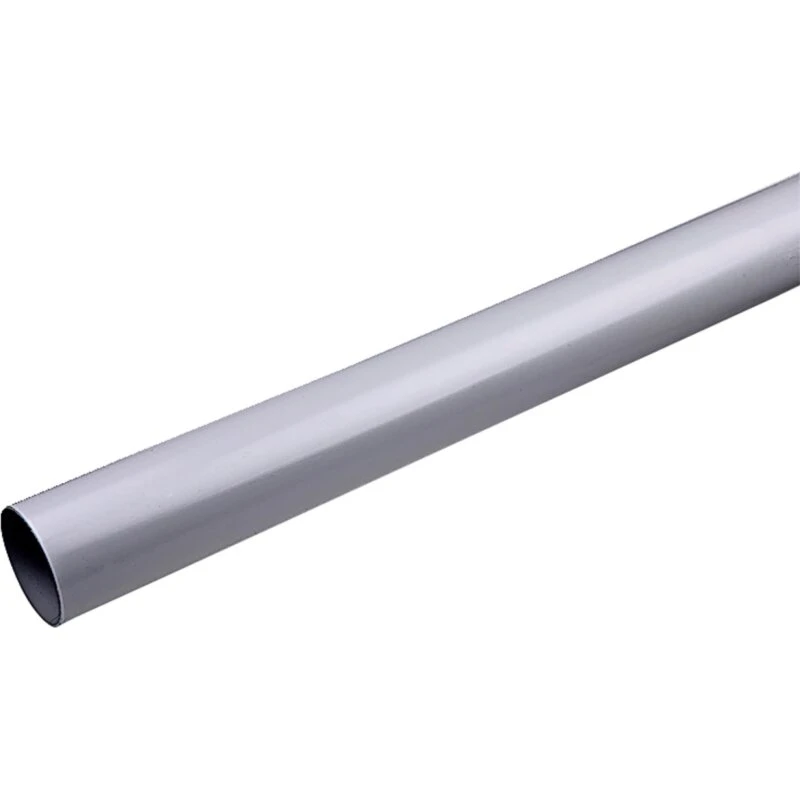 Plastmo Plast 90 mm nedløbsrør 3000 mm, grå