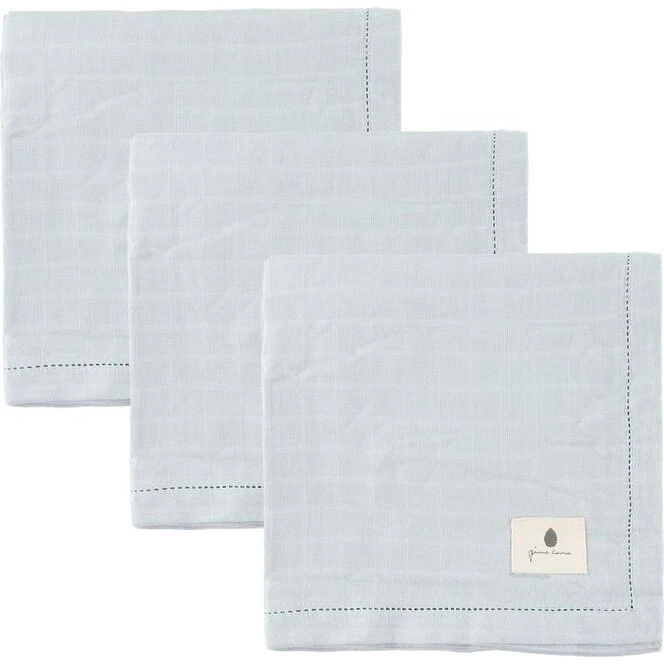 Pine Cone Edith stofble 3-pak – Blue Blossom 70x70 cm