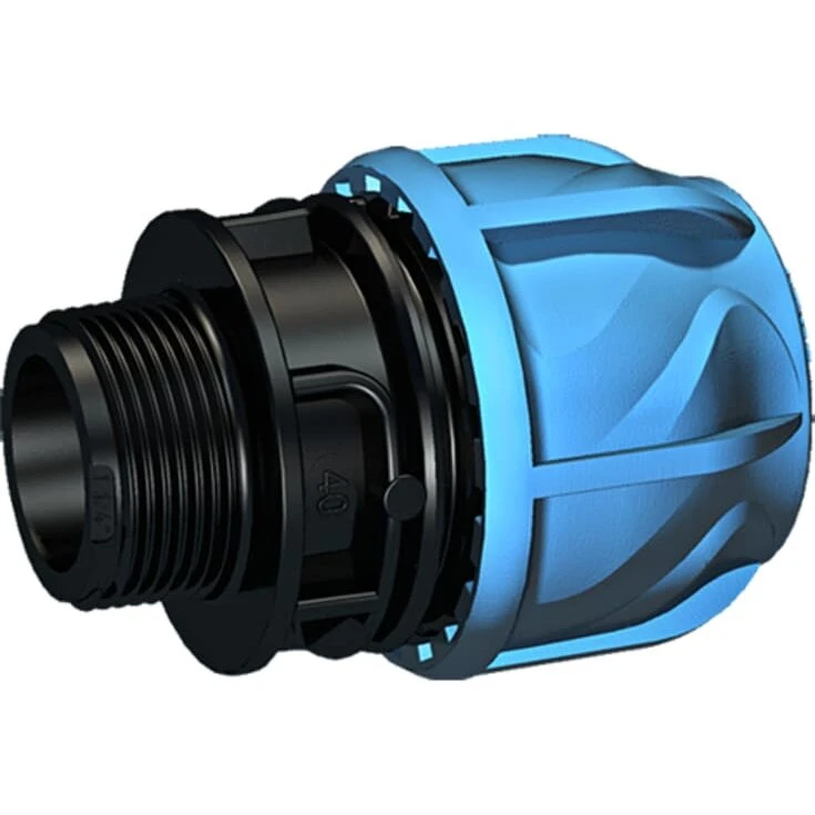 +GF+ iJoint overgangsnippel 32 mm x 1¼" PN16 (PP)