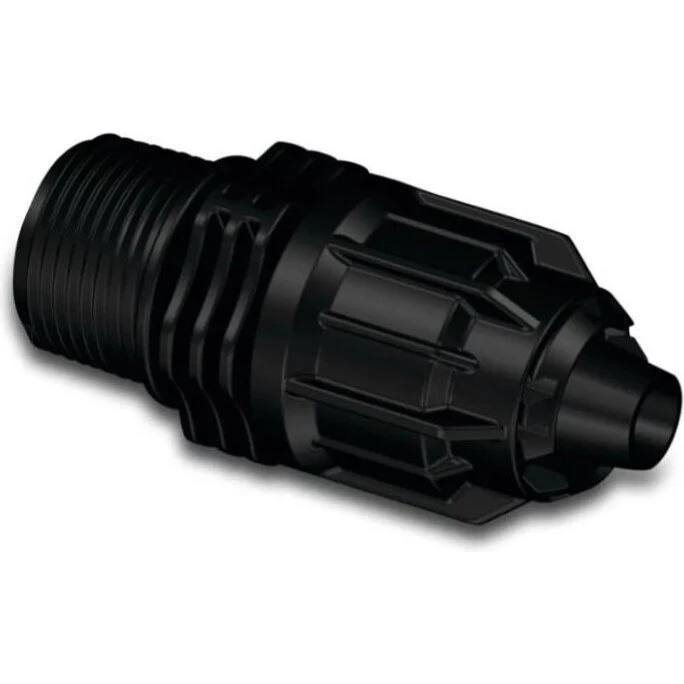 Bevo Nordic PP-overgang 16 mm x 3/4" nippel, 4 bar