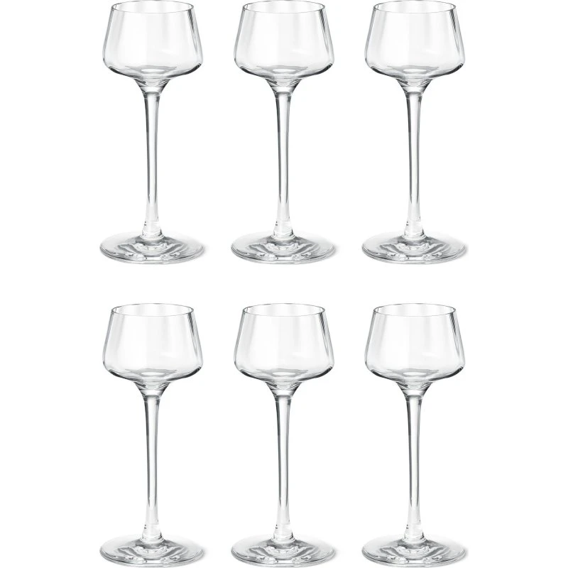 Georg Jensen Bernadotte snapseglas 6-pak 4 cl