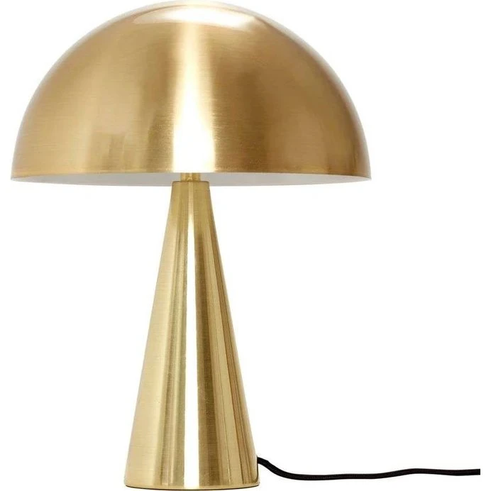 Hübsch Mush bordlampe Small Brass