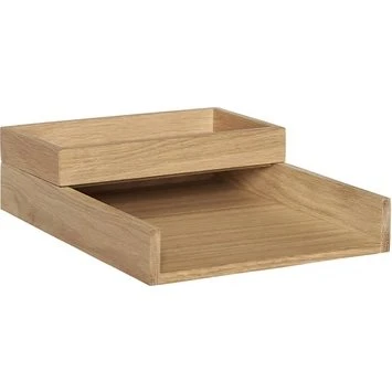 Hübsch Rail Organizer Set – Natur, 2 dele