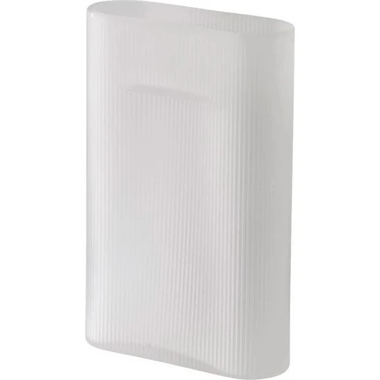 Muuto Ridge Vase H35 – Hvid, matteret finish